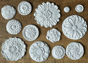 IOD Mould Rosettes