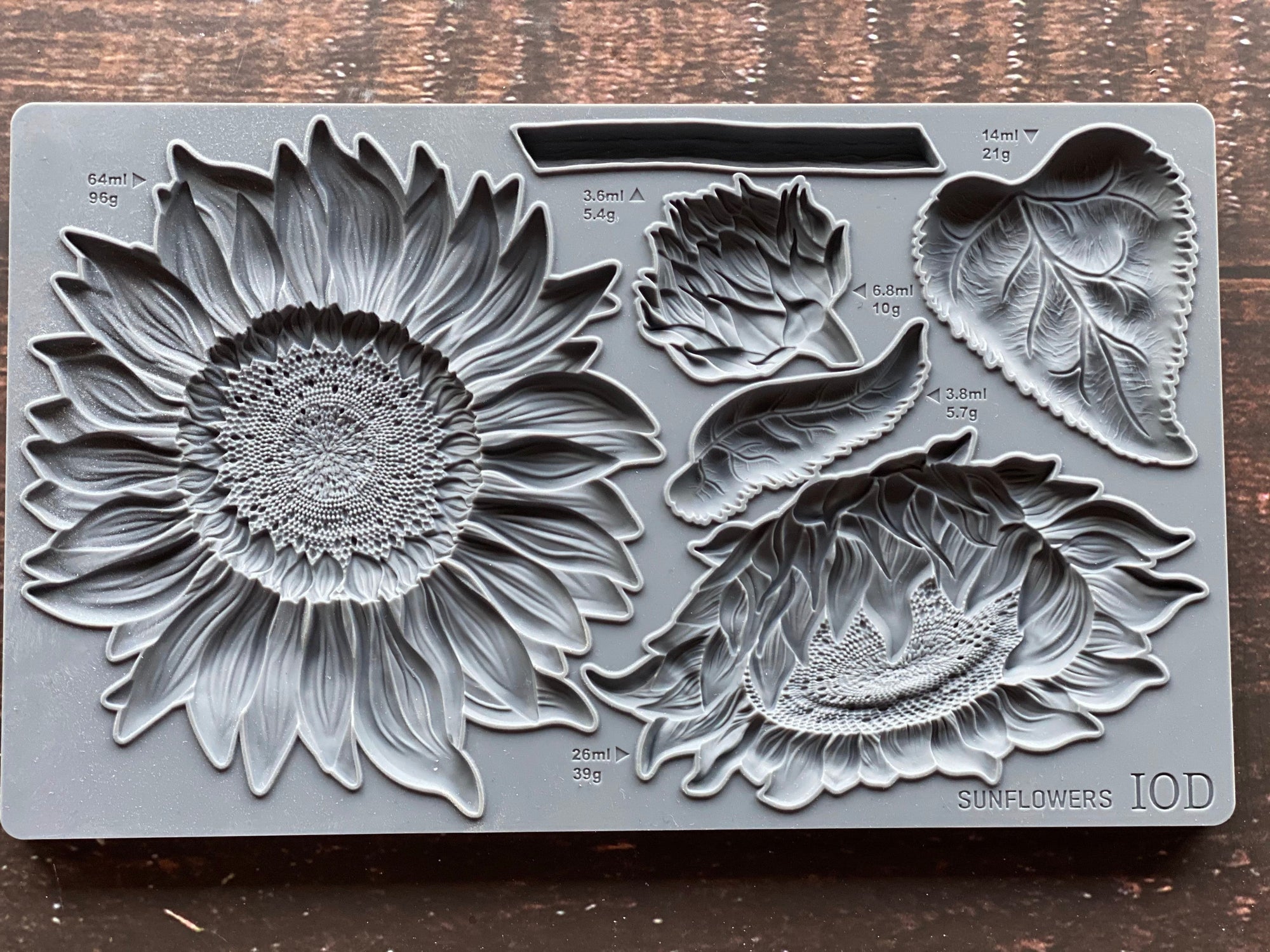 IOD Mould Sunflower